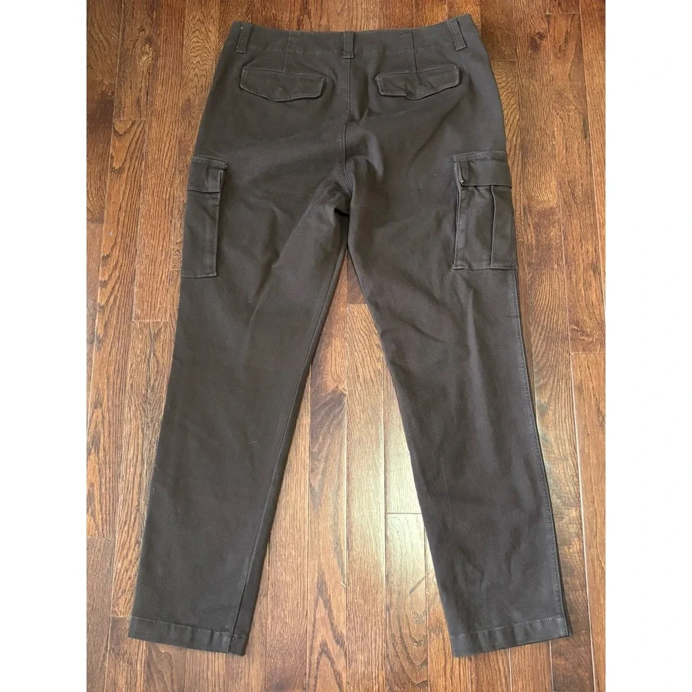 NWT Banana Republic Men's 33x32 (33x29) Moleskin‎ Tapered Fit Cargo Pants Brown